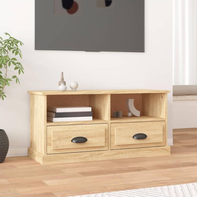 vidaXL TV-Schrank Sonoma-Eiche 93x35,5x45 cm Holzwerkstoff vidaXL TV-Schrank Sonoma-Eiche 93x35,5x45 cm Holzwerkstoff
