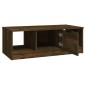 vidaXL Couchtisch Räuchereiche 102x50x36 cm Holzwerkstoff vidaXL Couchtisch Räuchereiche 102x50x36 cm Holzwerkstoff