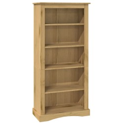 vidaXL Bücherschrank 5 Fächer Mexiko-Stil Kiefernholz 81x40x170 cm