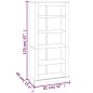 vidaXL Bücherschrank 5 Fächer Mexiko-Stil Kiefernholz 81x40x170 cm vidaXL Bücherschrank 5 Fächer Mexiko-Stil Kiefernholz 81x40x170 cm