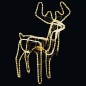 vidaXL LED-Silhouette Rentier mit bewegendem Kopf Warmweiß 76x42x87 cm vidaXL LED-Silhouette Rentier mit bewegendem Kopf Warmweiß 76x42x87 cm