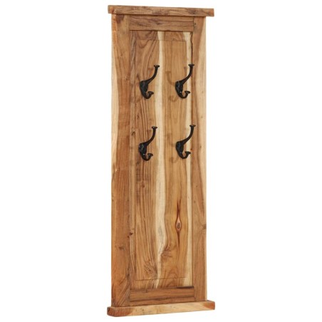 vidaXL Garderoben 2 Stk. Massivholz Akazie 38x100 cm