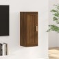vidaXL Wandschrank Braun Eichen-Optik 35x34x90 cm Holzwerkstoff vidaXL Wandschrank Braun Eichen-Optik 35x34x90 cm Holzwerkstoff