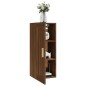 vidaXL Wandschrank Braun Eichen-Optik 35x34x90 cm Holzwerkstoff vidaXL Wandschrank Braun Eichen-Optik 35x34x90 cm Holzwerkstoff