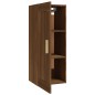 vidaXL Wandschrank Braun Eichen-Optik 35x34x90 cm Holzwerkstoff vidaXL Wandschrank Braun Eichen-Optik 35x34x90 cm Holzwerkstoff