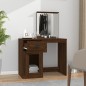 vidaXL Schminktisch mit Spiegel Braun Eichen-Optik 90x50x132,5 cm vidaXL Schminktisch mit Spiegel Braun Eichen-Optik 90x50x132,5 cm