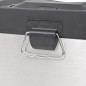vidaXL Recycling Treteimer Edelstahl 54 L vidaXL Recycling Treteimer Edelstahl 54 L