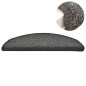 vidaXL Treppenmatten 15 Stk. Dunkelgrau 56x17x3 cm vidaXL Treppenmatten 15 Stk. Dunkelgrau 56x17x3 cm