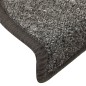 vidaXL Treppenmatten 15 Stk. Dunkelgrau 56x17x3 cm vidaXL Treppenmatten 15 Stk. Dunkelgrau 56x17x3 cm