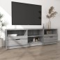 vidaXL TV-Schrank Grau Sonoma 150x33,5x45 cm Holzwerkstoff vidaXL TV-Schrank Grau Sonoma 150x33,5x45 cm Holzwerkstoff