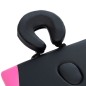 vidaXL Massageliege Klappbar 2-Zonen Aluminiumgestell Schwarz und Rosa vidaXL Massageliege Klappbar 2-Zonen Aluminiumgestell Schwarz und Rosa