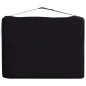vidaXL Massageliege Klappbar 2-Zonen Aluminiumgestell Schwarz und Rosa vidaXL Massageliege Klappbar 2-Zonen Aluminiumgestell Schwarz und Rosa