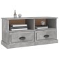 vidaXL TV-Schrank Betongrau 93x35,5x45 cm Holzwerkstoff vidaXL TV-Schrank Betongrau 93x35,5x45 cm Holzwerkstoff