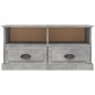 vidaXL TV-Schrank Betongrau 93x35,5x45 cm Holzwerkstoff vidaXL TV-Schrank Betongrau 93x35,5x45 cm Holzwerkstoff