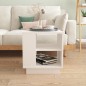 vidaXL Couchtisch Weiß 40x40x43 cm Holzwerkstoff vidaXL Couchtisch Weiß 40x40x43 cm Holzwerkstoff