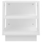 vidaXL Couchtisch Weiß 40x40x43 cm Holzwerkstoff vidaXL Couchtisch Weiß 40x40x43 cm Holzwerkstoff
