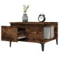vidaXL Couchtisch Räuchereiche 55x55x36,5 cm Holzwerkstoff vidaXL Couchtisch Räuchereiche 55x55x36,5 cm Holzwerkstoff