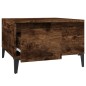 vidaXL Couchtisch Räuchereiche 55x55x36,5 cm Holzwerkstoff vidaXL Couchtisch Räuchereiche 55x55x36,5 cm Holzwerkstoff