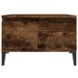 vidaXL Couchtisch Räuchereiche 55x55x36,5 cm Holzwerkstoff vidaXL Couchtisch Räuchereiche 55x55x36,5 cm Holzwerkstoff
