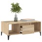 vidaXL Couchtisch Sonoma-Eiche 90x50x36,5 cm Holzwerkstoff vidaXL Couchtisch Sonoma-Eiche 90x50x36,5 cm Holzwerkstoff