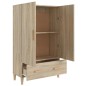vidaXL Highboard Sonoma-Eiche 70x31x115 cm Holzwerkstoff vidaXL Highboard Sonoma-Eiche 70x31x115 cm Holzwerkstoff