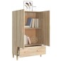 vidaXL Highboard Sonoma-Eiche 70x31x115 cm Holzwerkstoff vidaXL Highboard Sonoma-Eiche 70x31x115 cm Holzwerkstoff