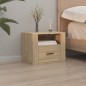 vidaXL Wand-Nachttische 2 Stk. Sonoma-Eiche 50x36x40 cm vidaXL Wand-Nachttische 2 Stk. Sonoma-Eiche 50x36x40 cm