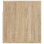 vidaXL Wand-Nachttische 2 Stk. Sonoma-Eiche 50x36x40 cm vidaXL Wand-Nachttische 2 Stk. Sonoma-Eiche 50x36x40 cm