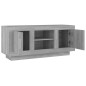 vidaXL TV-Schrank Grau Sonoma 102x35x45 cm Holzwerkstoff vidaXL TV-Schrank Grau Sonoma 102x35x45 cm Holzwerkstoff