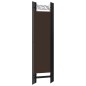 vidaXL 5-tlg. Raumteiler Braun 200 x 180 cm vidaXL 5-tlg. Raumteiler Braun 200 x 180 cm