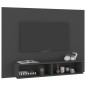 vidaXL TV-Wandschrank Grau 120x23,5x90 cm Holzwerkstoff vidaXL TV-Wandschrank Grau 120x23,5x90 cm Holzwerkstoff