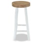 vidaXL Barhocker Teak Massivholz vidaXL Barhocker Teak Massivholz