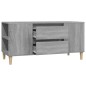 vidaXL TV-Schrank Grau Sonoma 102x44,5x50 cm Holzwerkstoff vidaXL TV-Schrank Grau Sonoma 102x44,5x50 cm Holzwerkstoff