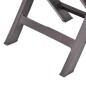 vidaXL Klappbare Gartenstühle 2 Stk. Kunststoff Mokka vidaXL Klappbare Gartenstühle 2 Stk. Kunststoff Mokka