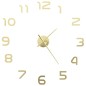 vidaXL 3D-Wanduhr Modernes Design 100 cm XXL Golden vidaXL 3D-Wanduhr Modernes Design 100 cm XXL Golden