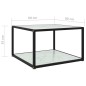 vidaXL Couchtisch Weiß 60x60x35 cm Hartglas vidaXL Couchtisch Weiß 60x60x35 cm Hartglas