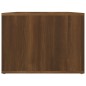 vidaXL Couchtisch Braun Eichen-Optik 80x50x36 cm Holzwerkstoff vidaXL Couchtisch Braun Eichen-Optik 80x50x36 cm Holzwerkstoff