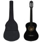 vidaXL 8-tlg. Klassikgitarren-Set für Anfänger Schwarz 1/2 34" vidaXL 8-tlg. Klassikgitarren-Set für Anfänger Schwarz 1/2 34"