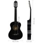 vidaXL 8-tlg. Klassikgitarren-Set für Anfänger Schwarz 1/2 34" vidaXL 8-tlg. Klassikgitarren-Set für Anfänger Schwarz 1/2 34"