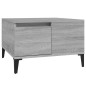 vidaXL Couchtisch Grau Sonoma 55x55x36,5 cm Holzwerkstoff vidaXL Couchtisch Grau Sonoma 55x55x36,5 cm Holzwerkstoff
