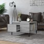 vidaXL Couchtisch Grau Sonoma 55x55x36,5 cm Holzwerkstoff vidaXL Couchtisch Grau Sonoma 55x55x36,5 cm Holzwerkstoff