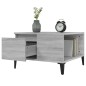 vidaXL Couchtisch Grau Sonoma 55x55x36,5 cm Holzwerkstoff vidaXL Couchtisch Grau Sonoma 55x55x36,5 cm Holzwerkstoff