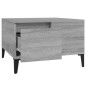vidaXL Couchtisch Grau Sonoma 55x55x36,5 cm Holzwerkstoff vidaXL Couchtisch Grau Sonoma 55x55x36,5 cm Holzwerkstoff