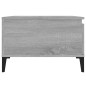 vidaXL Couchtisch Grau Sonoma 55x55x36,5 cm Holzwerkstoff vidaXL Couchtisch Grau Sonoma 55x55x36,5 cm Holzwerkstoff