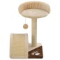 vidaXL Katzen-Kratzbaum Sisal 40 cm Beige und Braun vidaXL Katzen-Kratzbaum Sisal 40 cm Beige und Braun
