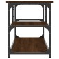 vidaXL TV-Schrank Braun Eichen-Optik 103x38x46,5cm Holzwerkstoff Stahl vidaXL TV-Schrank Braun Eichen-Optik 103x38x46,5cm Holzwerkstoff Stahl