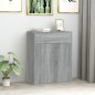 vidaXL Sideboard Grau Sonoma 60x30x75 cm Holzwerkstoff vidaXL Sideboard Grau Sonoma 60x30x75 cm Holzwerkstoff
