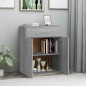 vidaXL Sideboard Grau Sonoma 60x30x75 cm Holzwerkstoff vidaXL Sideboard Grau Sonoma 60x30x75 cm Holzwerkstoff