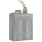 vidaXL Sideboard Grau Sonoma 60x30x75 cm Holzwerkstoff vidaXL Sideboard Grau Sonoma 60x30x75 cm Holzwerkstoff