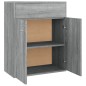 vidaXL Sideboard Grau Sonoma 60x30x75 cm Holzwerkstoff vidaXL Sideboard Grau Sonoma 60x30x75 cm Holzwerkstoff